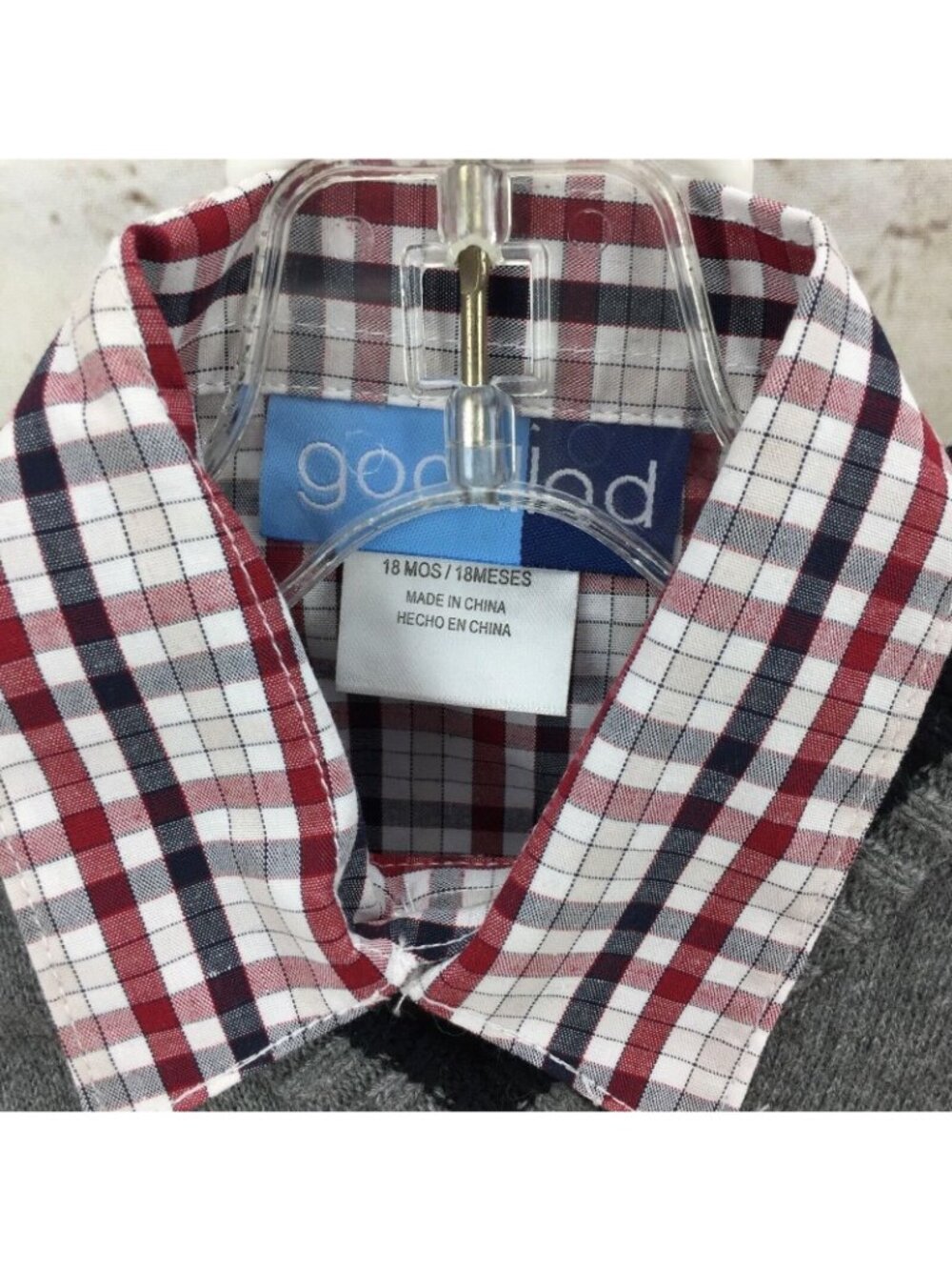 Good Lad Boys Outfit Size 24 M 2T Arglye Sweater Vest Pant Toddler 3 Pc - Picture 5 of 7